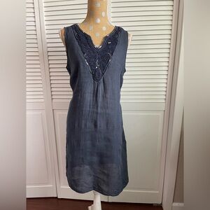 Lina Tomei linen dress M